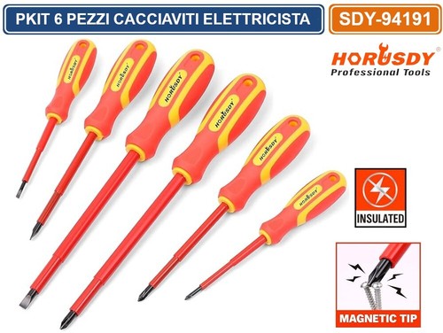 Kit6 cacciaviti isolati 1kv - kit6,