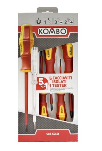 Kit cacciaviti elettricista - kit,